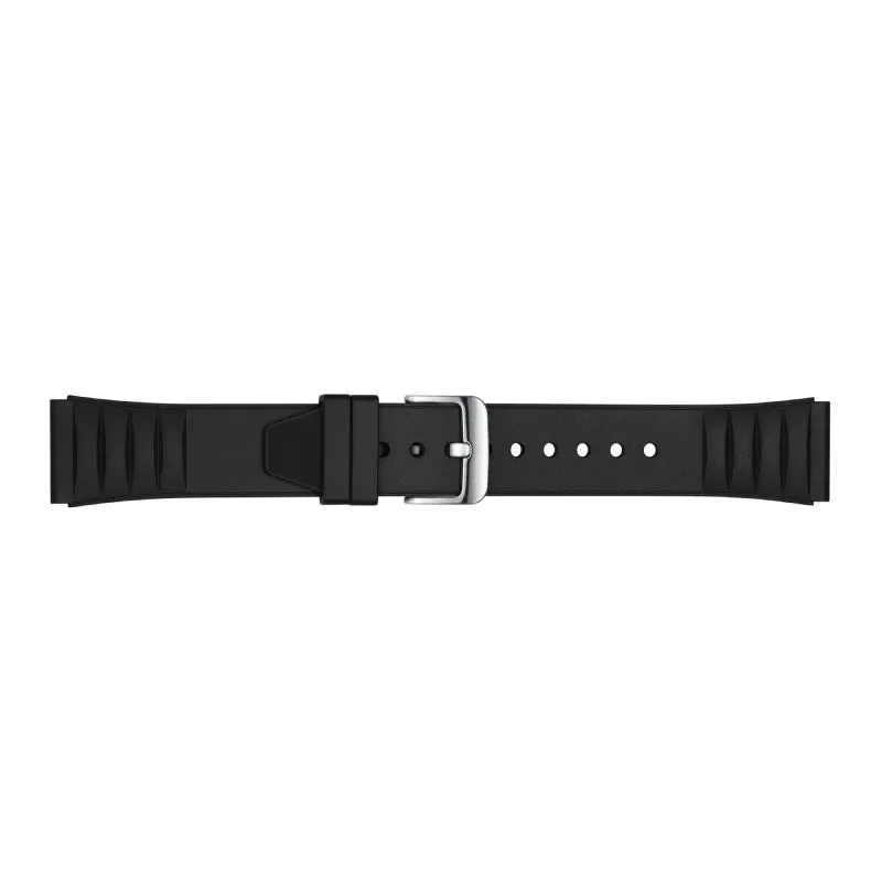 Black Fluoro Rubber Strap