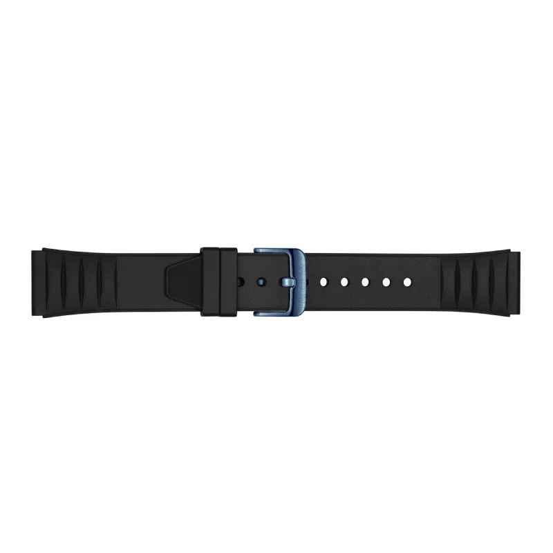 Black Fluoro Rubber Strap
