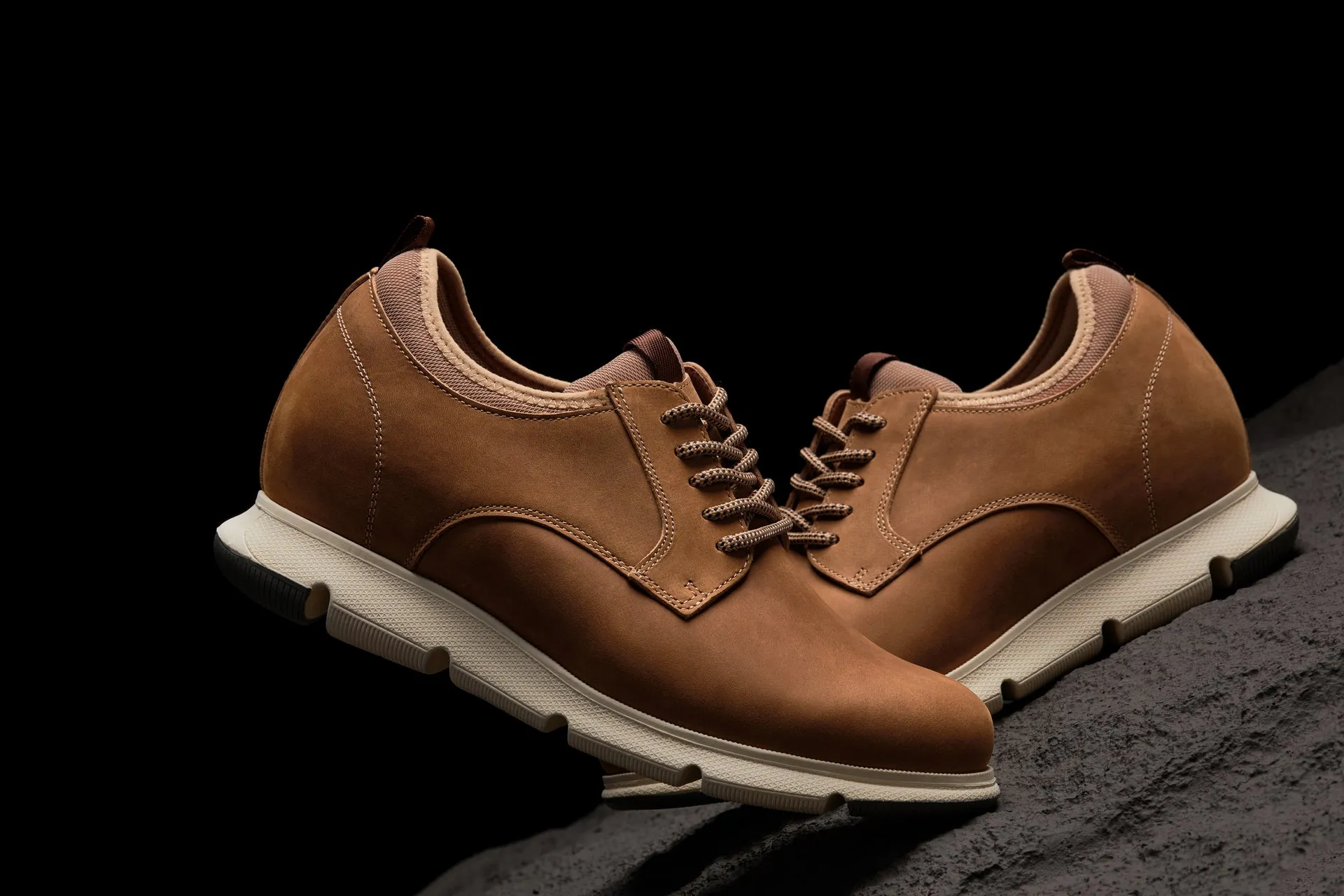 CALTO - J1200 - 3.3 Inches Taller (Tan Brown)