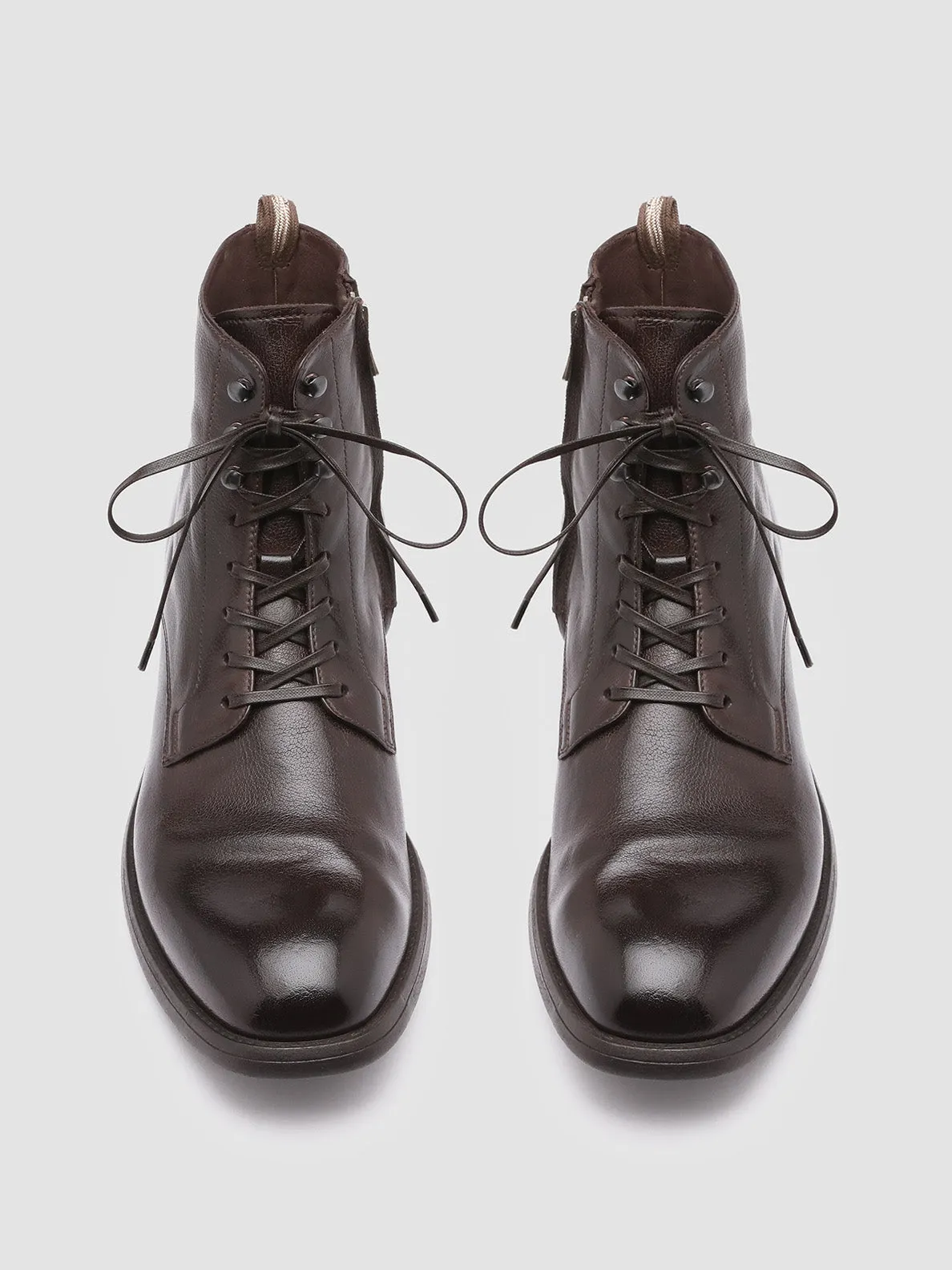CHRONICLE 004 - Brown Leather Ankle Boots