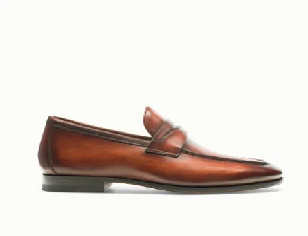 Cognac Sasso Penny Loafer