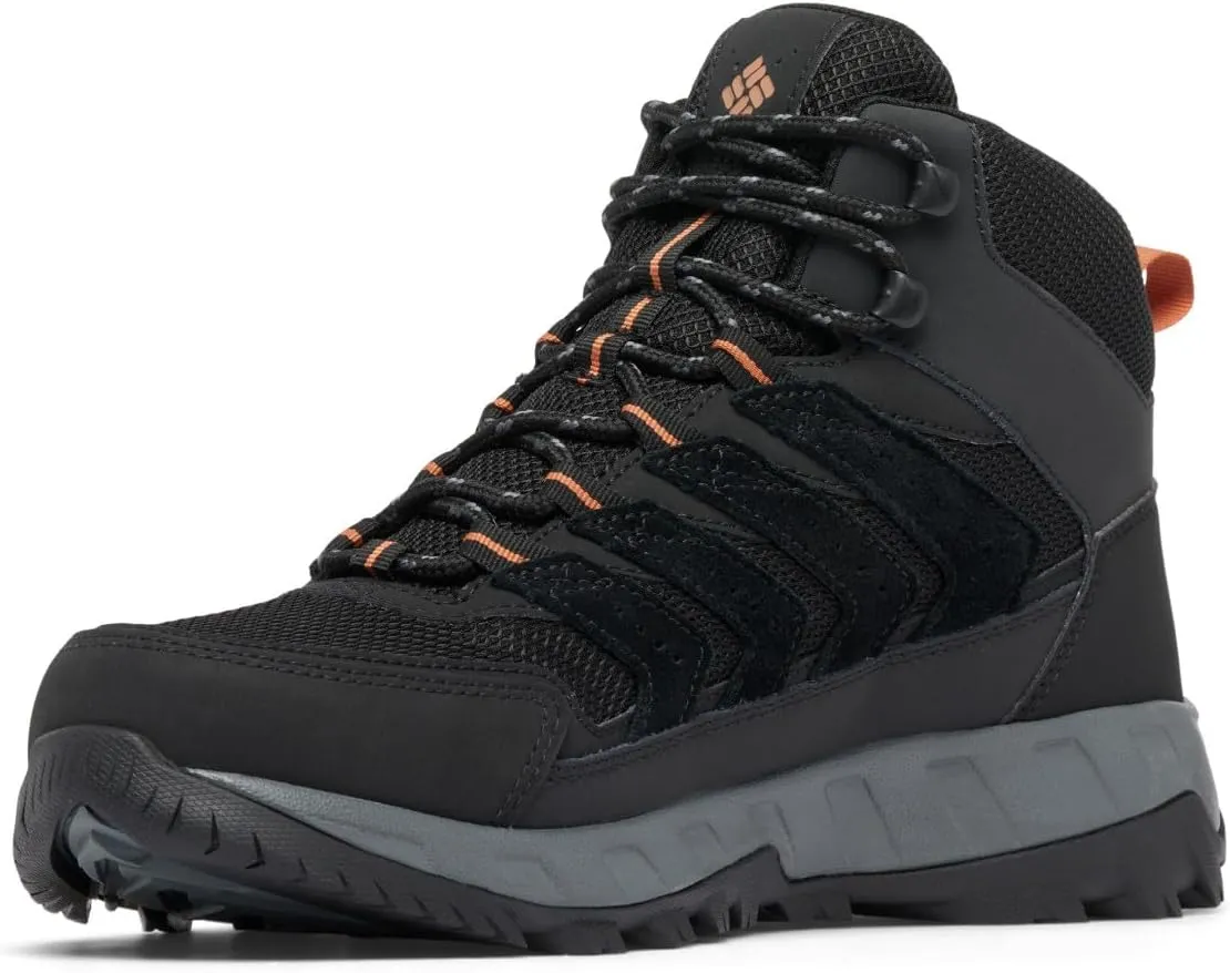 Columbia Men's Strata Trail Mid Waterproof Hiking Shoe