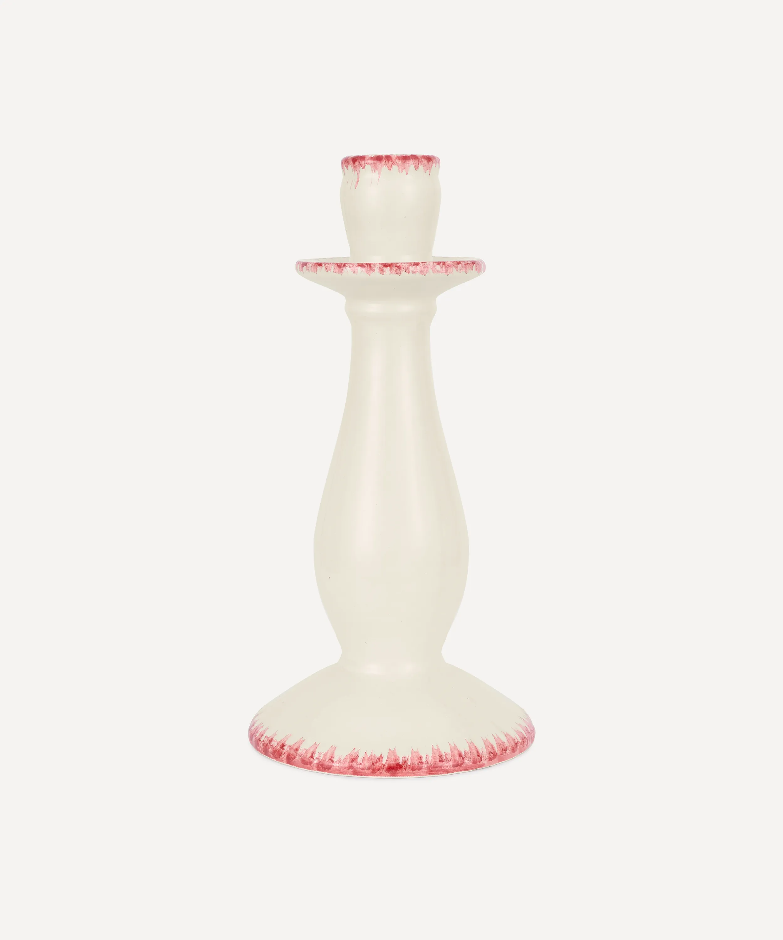 Daisy Candlestick, Raspberry