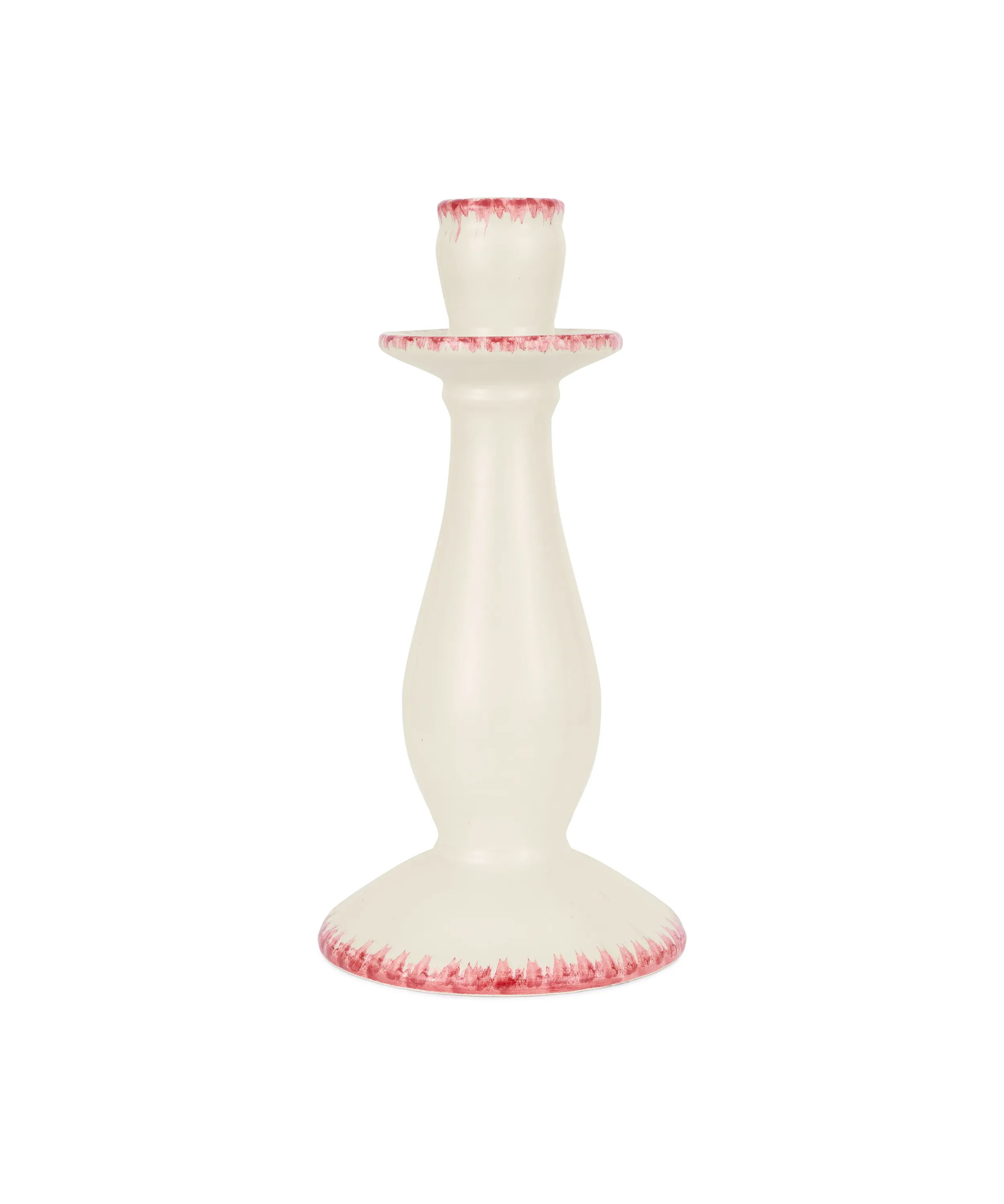 Daisy Candlestick, Raspberry