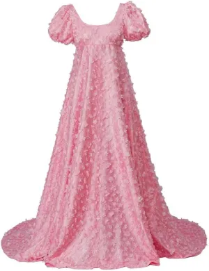 Daphne Regency Women's Blue Lace Dress