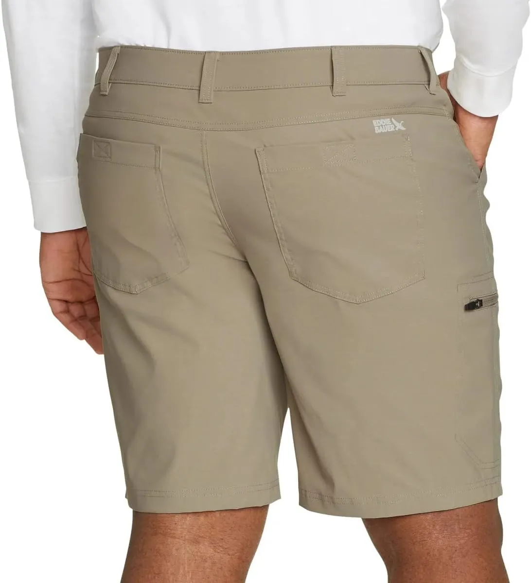 Eddie Bauer Men??s UPF 50  Classic Fit Stretch Lightweight Tech Short