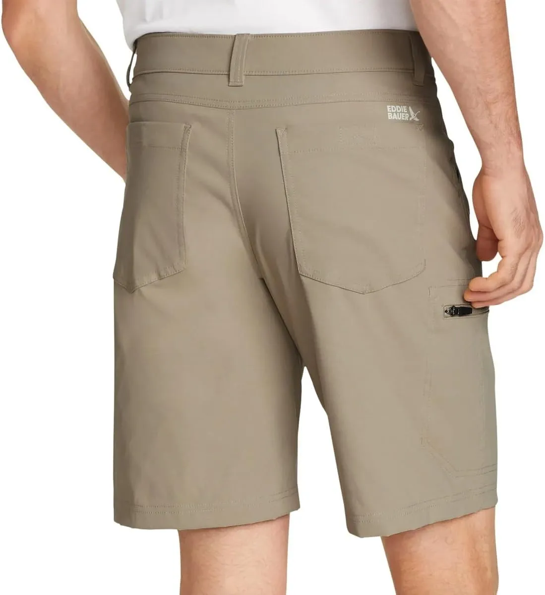 Eddie Bauer Men??s UPF 50  Classic Fit Stretch Lightweight Tech Short