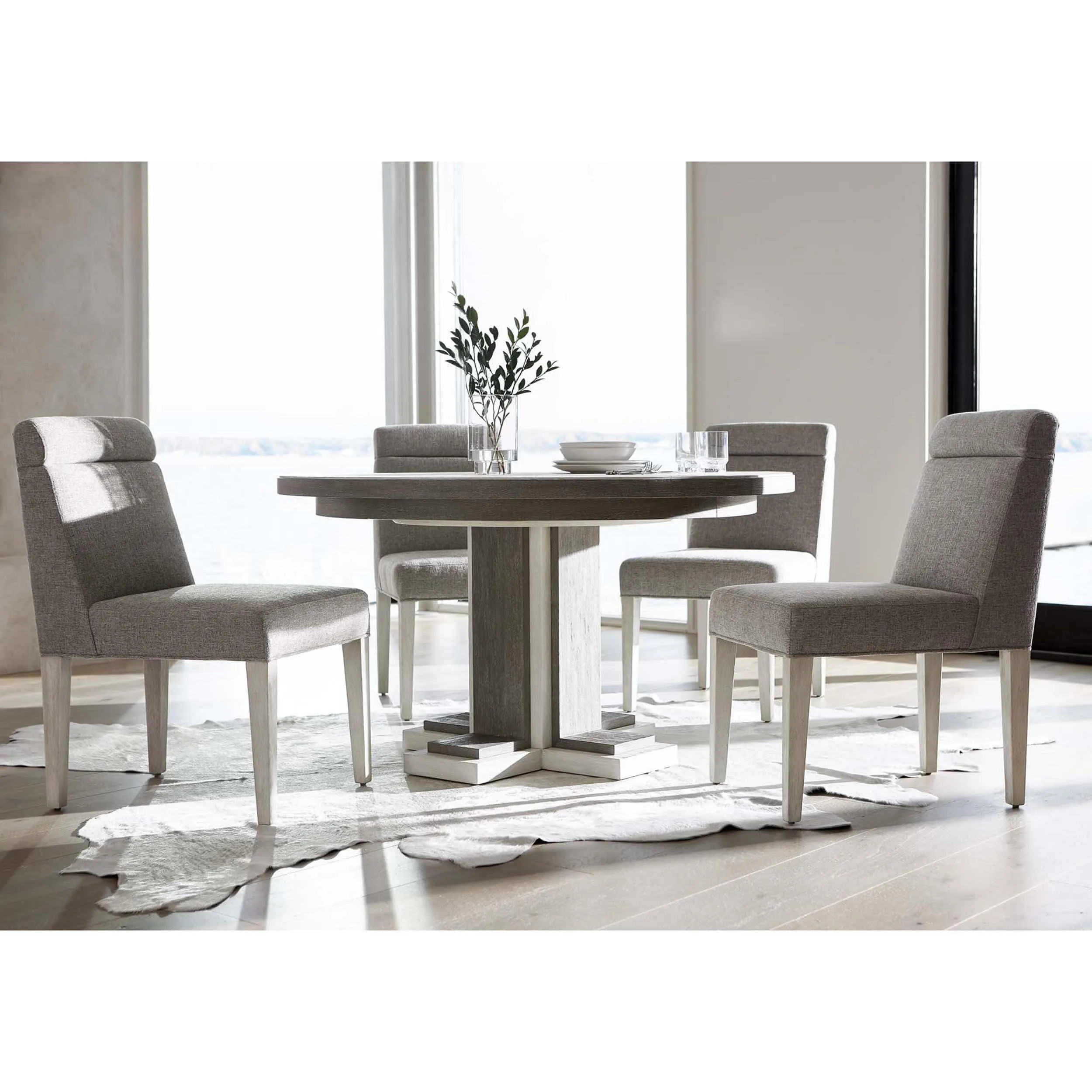 Foundation Side Chair, Linen