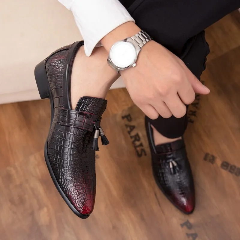 GatorLux Leather Chic Business Loafers