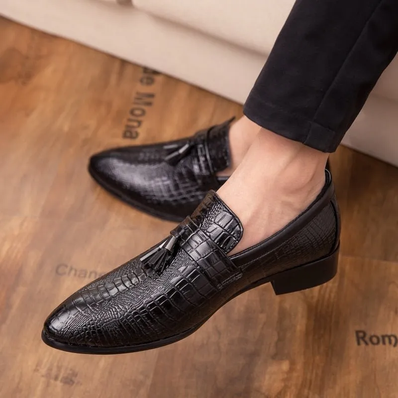 GatorLux Leather Chic Business Loafers