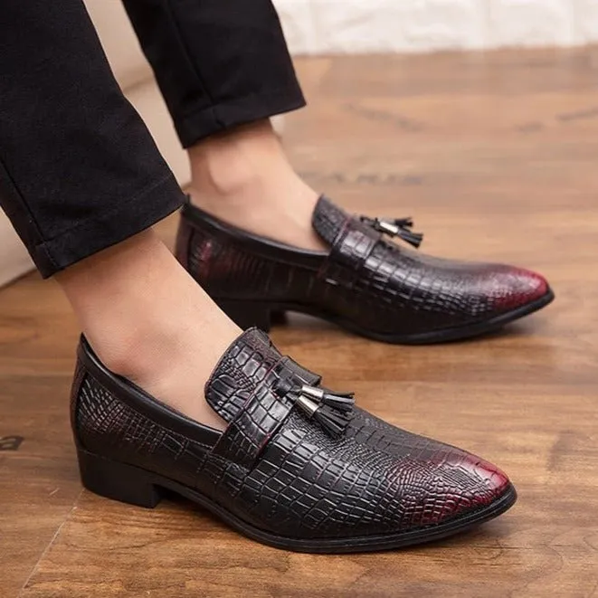 GatorLux Leather Chic Business Loafers