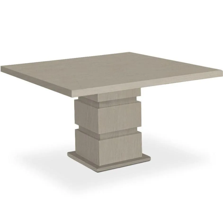 Modern Slab Pedestal Dining Table