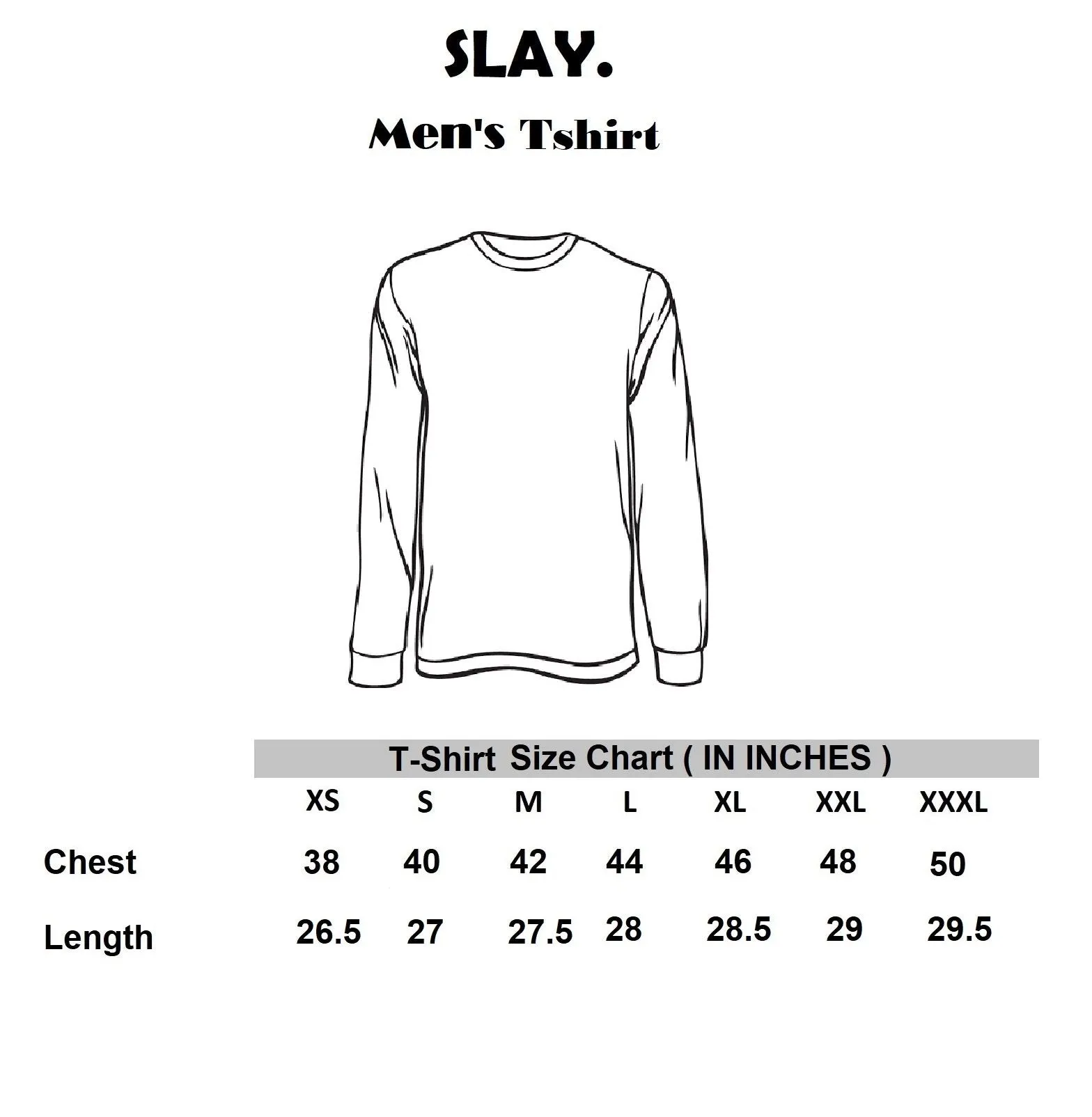 SLAY. Men's Limited Edition Gold Reflective Foil Print Full Sleeves T-shirt