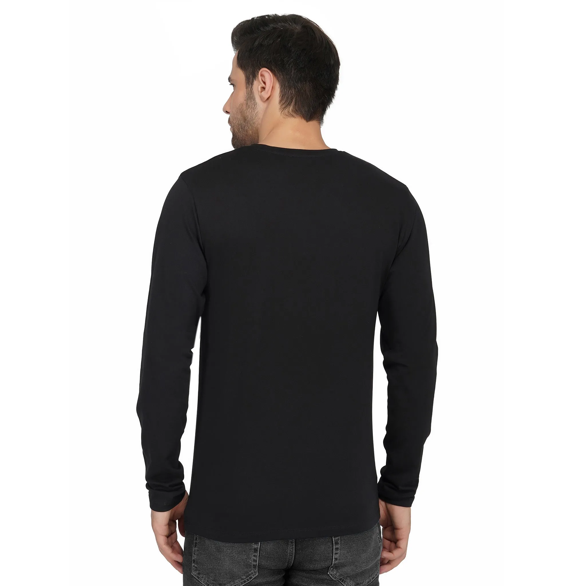 SLAY. Men's Limited Edition Gold Reflective Foil Print Full Sleeves T-shirt