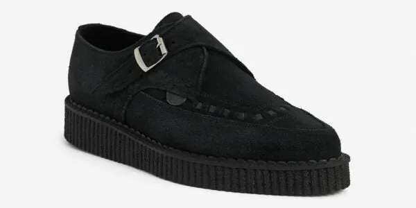 Underground Apollo Black Suede Creeper