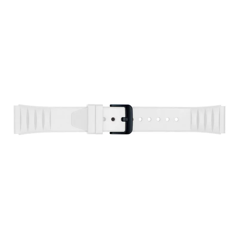 White Fluoro Rubber Strap